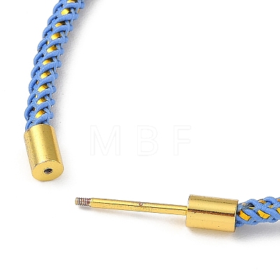 Braided Nylon Cord Bracelet Making MAK-L043-01G-06-1