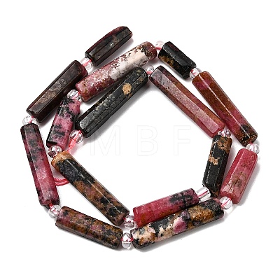 Natural Rhodonite Beads Strands G-D353-A08-1