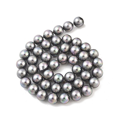 Shell Pearl Bead Strands BSHE-L025-07-8mm-1