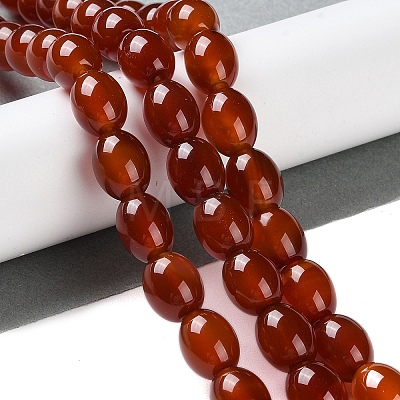 Natural Carnelian Beads Strands G-NH0019-C01-02-1