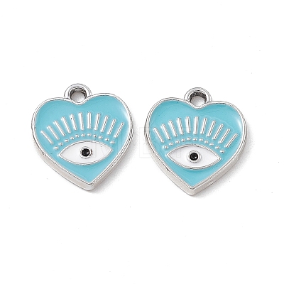 Alloy Enamel Pendants ENAM-K066-08G-1