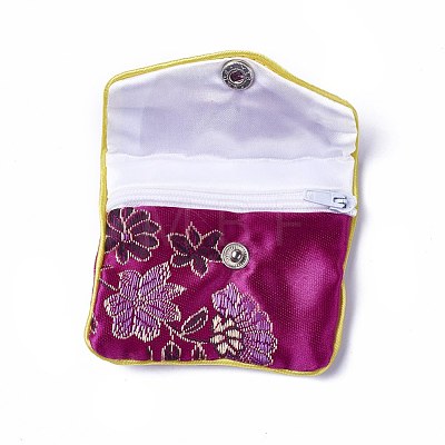 Embroidery Damask Cloth Pouches ABAG-WH0023-04C-05-1