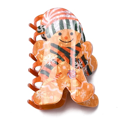 Christmas PVC Claw Hair Clips for Women Girls PHAR-Z007-01B-1