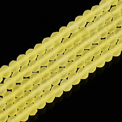 Transparent Glass Beads Strands EGLA-A044-T4mm-MD29-1