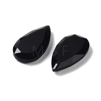 Natural Obsidian Faceted Pendants G-D082-01C-1