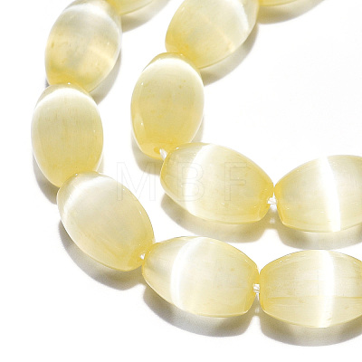 Dyed Natural Selenite Beads Strands G-T138-233J-1