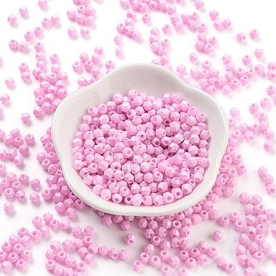 Baking Paint Glass Seed Beads SEED-A032-02S-1