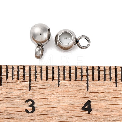 202 Stainless Steel Beads STAS-S151-02P-A-1