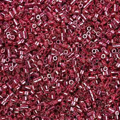 Electroplate Glass Seed Beads SEED-H003-08D-1