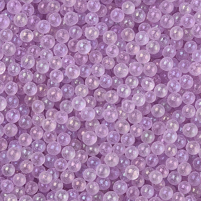 Luminous Transparent Glass Seed Round Beads GLAA-F124-D09-A-1