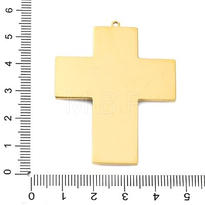 304 Stainless Steel Pendants STAS-V004-06G-02-1