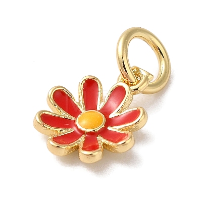 Brass Enamel Charms KK-L216-006G-02-1