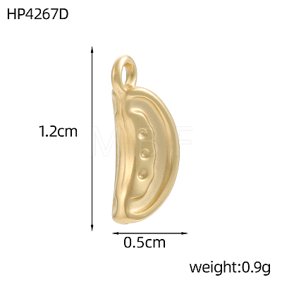 304 Stainless Steel Pendants STAS-OY017-39G-1
