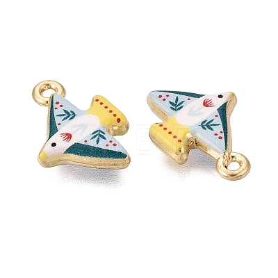 Printed Alloy Pendants PALLOY-Q465-02B-1