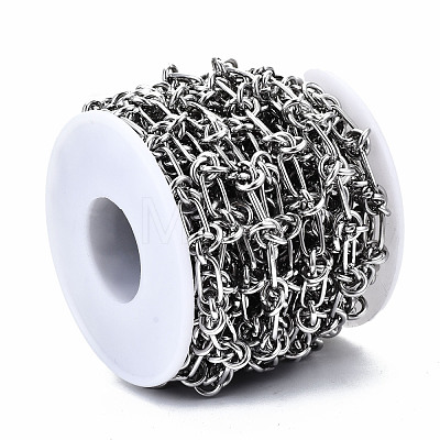 304 Stainless Steel Link Chains CHS-S008-005P-1