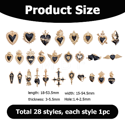 Zinc Alloy Pendants FIND-WH0816-200A-KCG-1