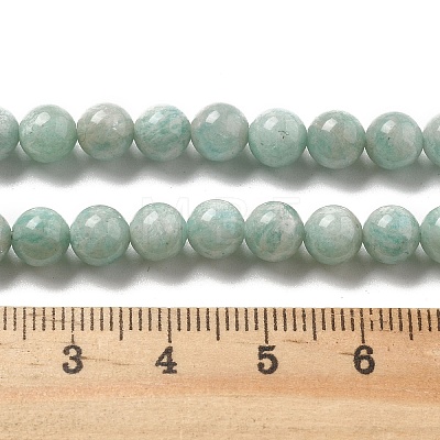 Natural Amazonite Beads Strands LS-G-L618-A01-6mm-1