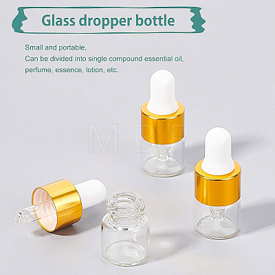 Empty Glass Dropper Bottles MRMJ-BC0002-04-1