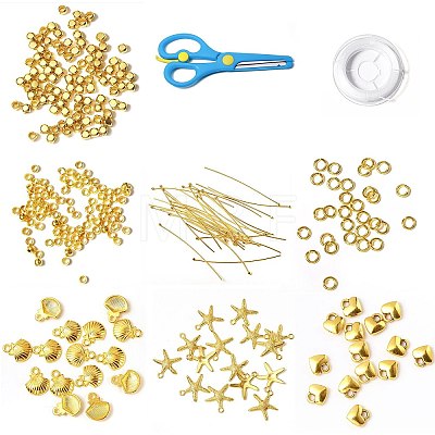DIY Heishi Beads Jewelry Kits DIY-SZ0001-02-4mm-1
