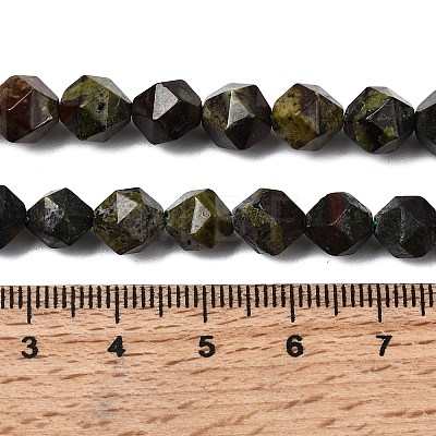 Natural Dragon Blood Beads Strands G-Z119-A17-02-1