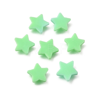 Luminous Handmade Polymer Clay Cabochons PY-CBA5A20-14G-1