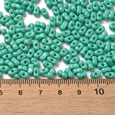 Baking Paint Glass Seed Beads SEED-K009-01A-10-1