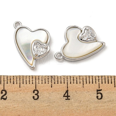 Natural Freshwater Shell Pendants KK-L211-010P-02-1