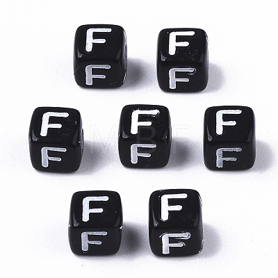 Opaque Acrylic Beads LS-X-SACR-N002-01F-1