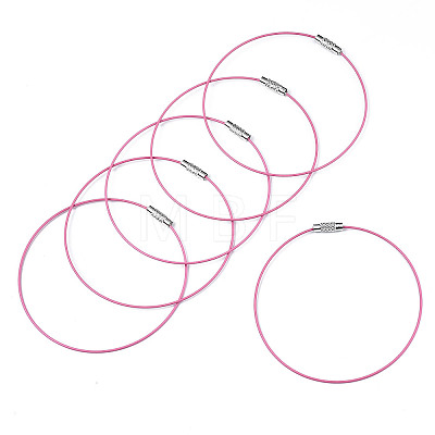 Steel Wire Bracelet Cord DIY Jewelry Making TWIR-TD001-03-1