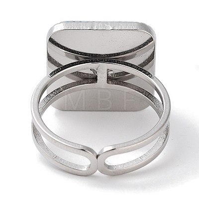 304 Stainless Steel Ring RJEW-B059-10P-1
