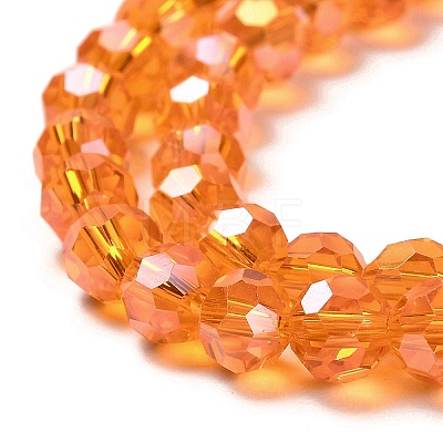 Transparent Glass Beads EGLA-A035-T6mm-B05-1