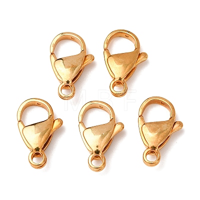 304 Stainless Steel Lobster Claw Clasps STAS-R050-15x9mm-02-1