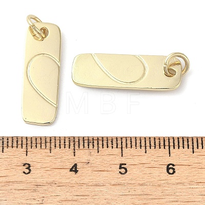 Rack Plating Brass Pendants KK-B088-07G-1