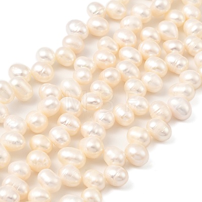 Natural Cultured Freshwater Pearl Beads Strands PEAR-I007-04F-01A-1