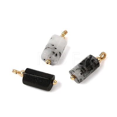 Natural Tourmalinated Quartz Pendants GG-CBACE45-02G-02-1