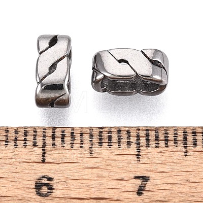 304 Stainless Steel European Beads STAS-T072-125AS-1