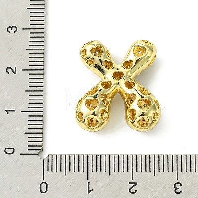 Rack Plating Brass Cubic Zirconia Pendants KK-S378-02G-X-1