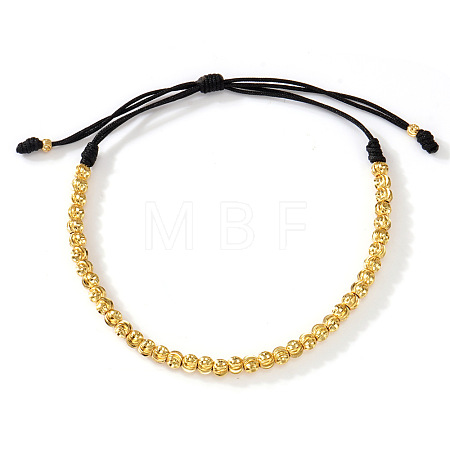 Brass Beads Braided Bead Bracelets YT5787-2-1