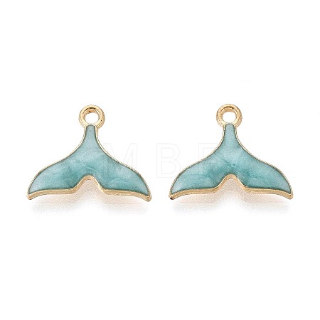 Alloy Enamel Pendants ENAM-S121-060A-1
