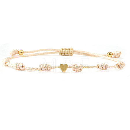 Adjustable Nylon Cord Braided Bracelets AN6953-6-1