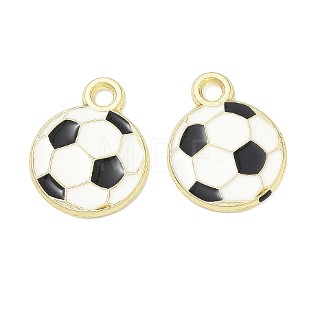 Alloy Enamel Pendants AL-CBAD1A5-01E-G-1