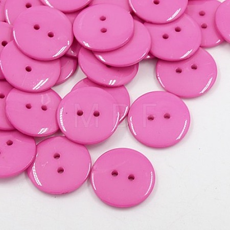 Acrylic Sewing Buttons BUTT-E084-B-02-1