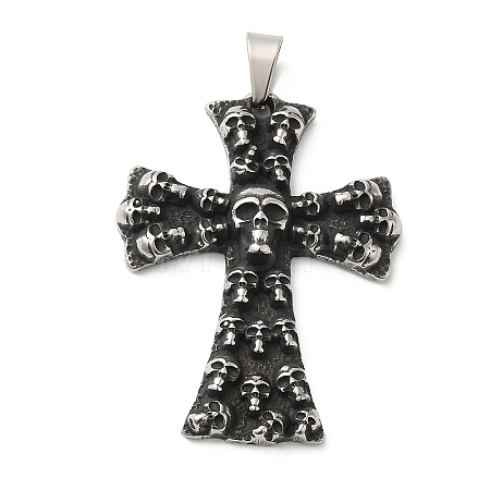 Halloween 304 Stainless Steel Pendants STAS-Z046-01C-AS-1