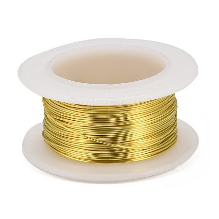 Round Copper Jewelry Wire CWIR-I002-0.4mm-LG-NR-1