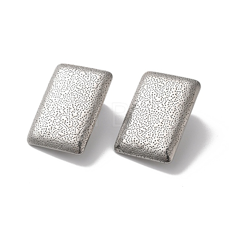 Non-Tarnish 304 Stainless Stud Earring Findings STAS-M314-02A-P-1