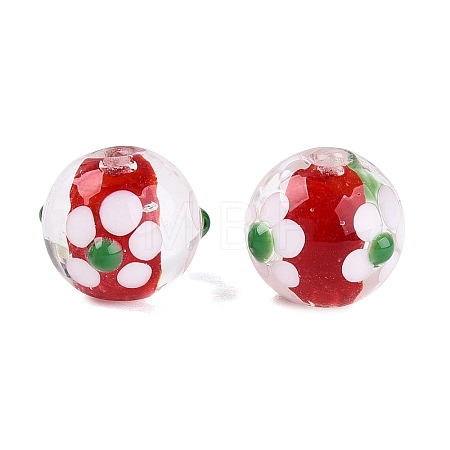 Handmade Bumpy Lampwork Beads LAMP-N042-21A-06-1