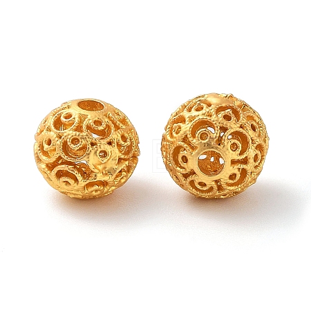Alloy Hollow Beads PALLOY-A008-01S-MG1-1