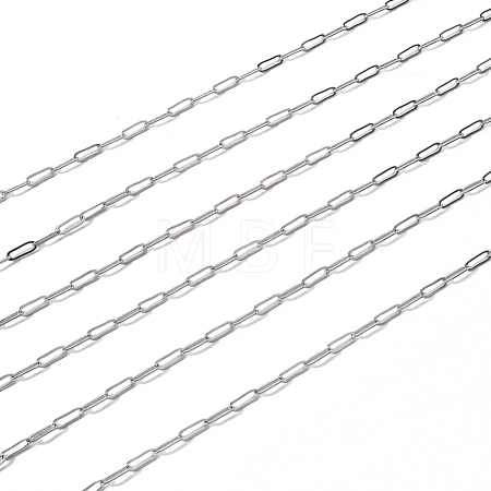 Brass Paperclip Chains CHC-T008-07P-1