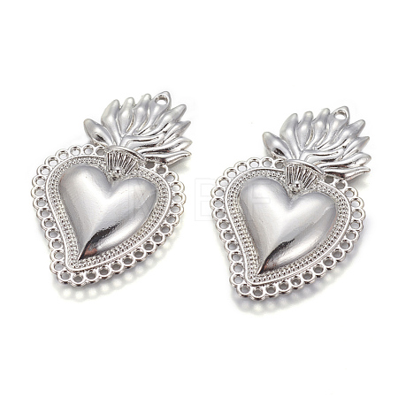 Alloy Pendants PALLOY-O094-01B-P-1