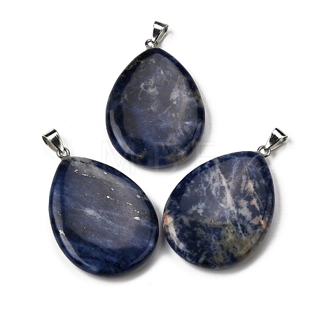 Natural Sodalite Pendants G-F820-14P-06-1